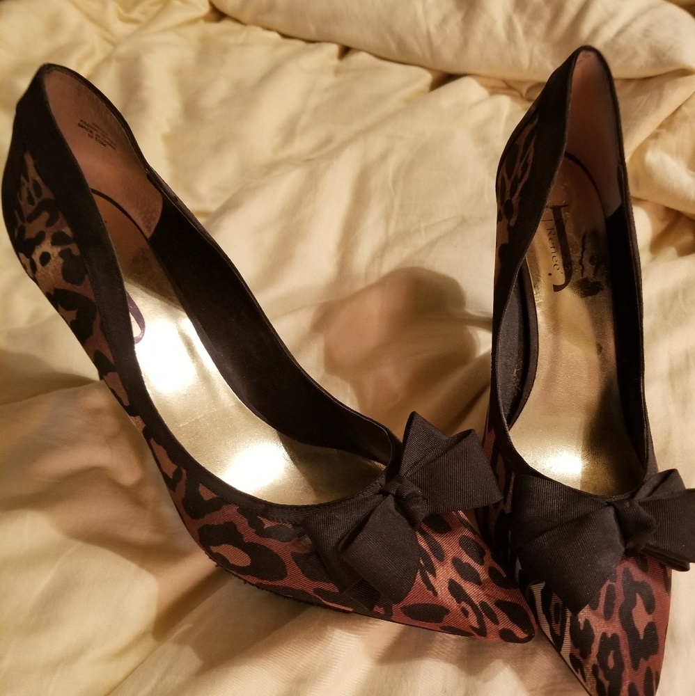 Leopard Print Heels
